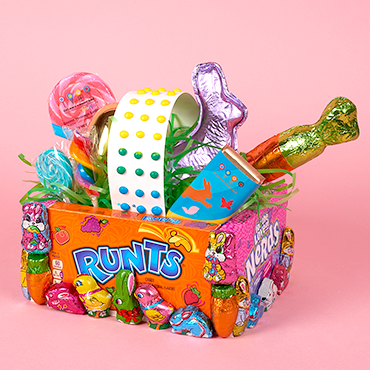 Candy box best sale basket