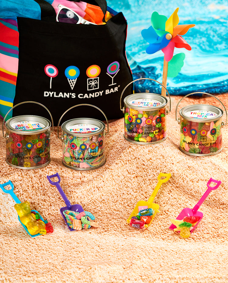 Bright Colorful Bucket Assortment - 4 Pc.
