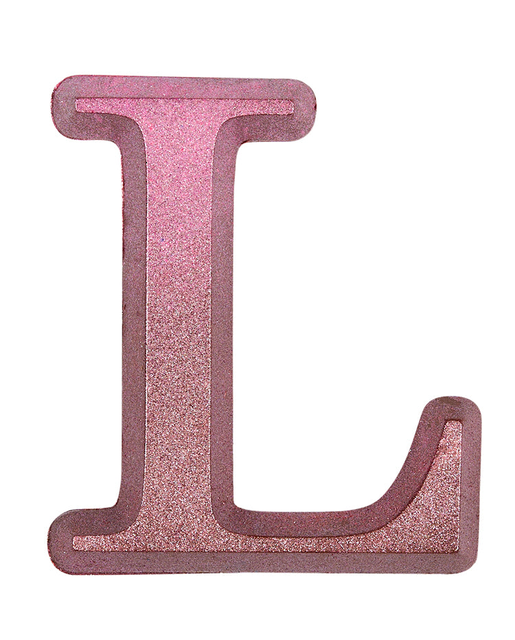 Ombré Glitter Chocolate Letter - L - Dylan's Candy Bar