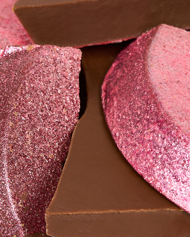 Ombré Glitter Chocolate Letter - S