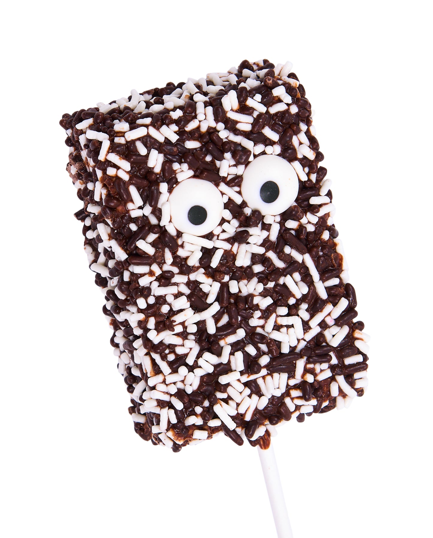 Halloween NOMster Crispy Treat Pop