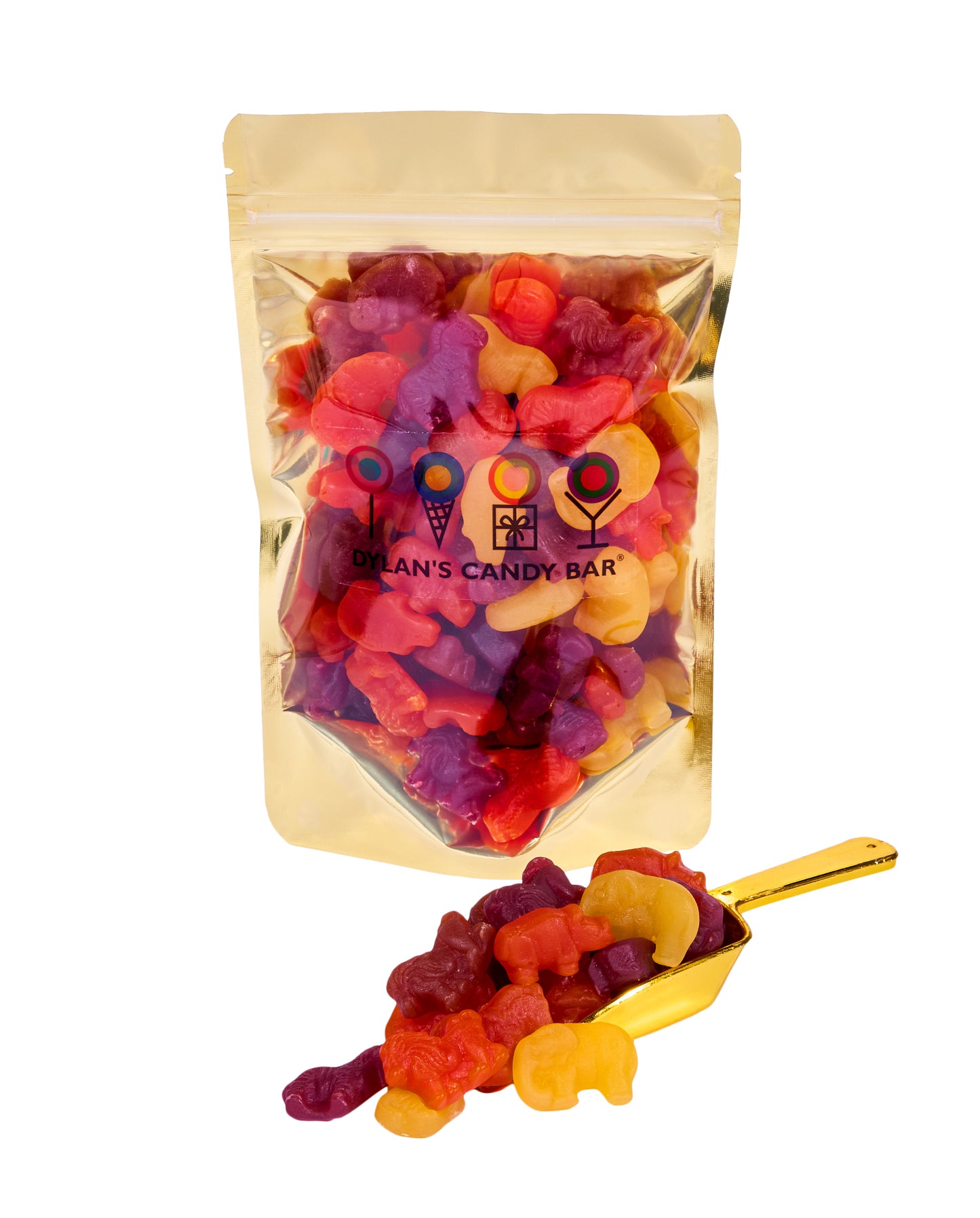 Fruity Gummy Zoo Animals Bulk Bag