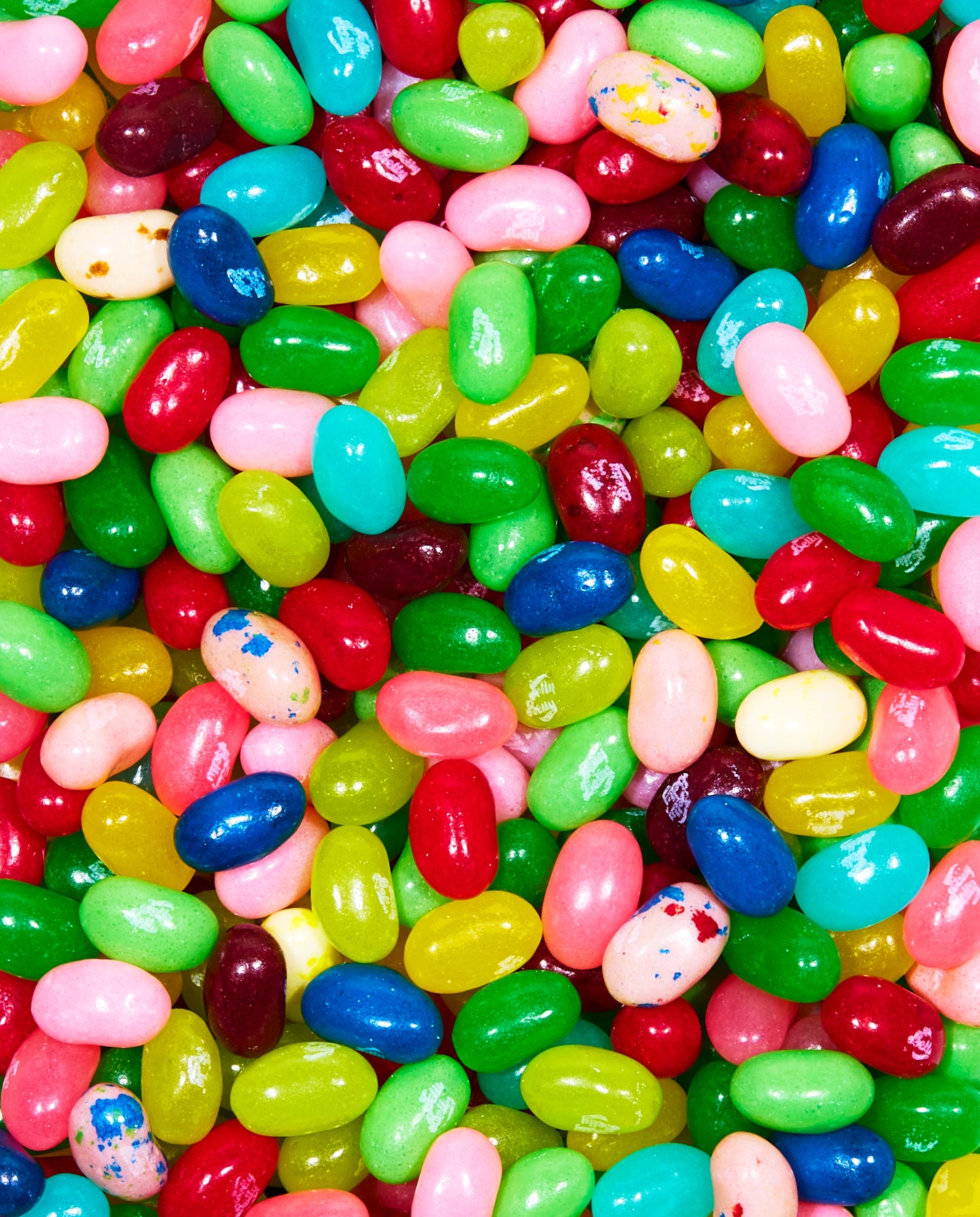 Zoomed-in Jelly Belly Assorted Fun Flavors