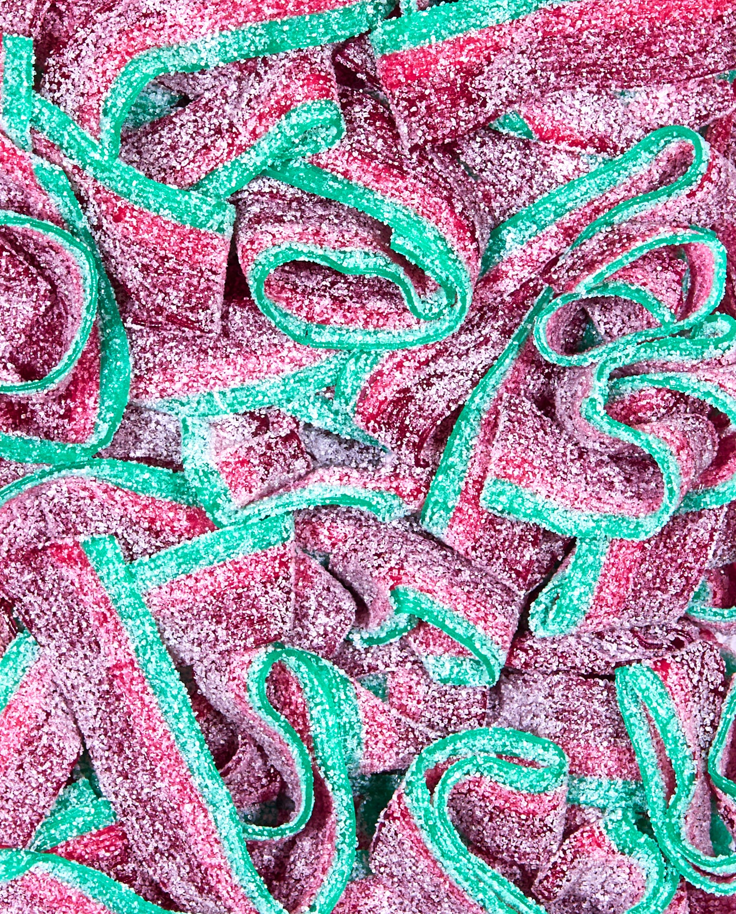 Zoomed-in Sour Watermelon Belts