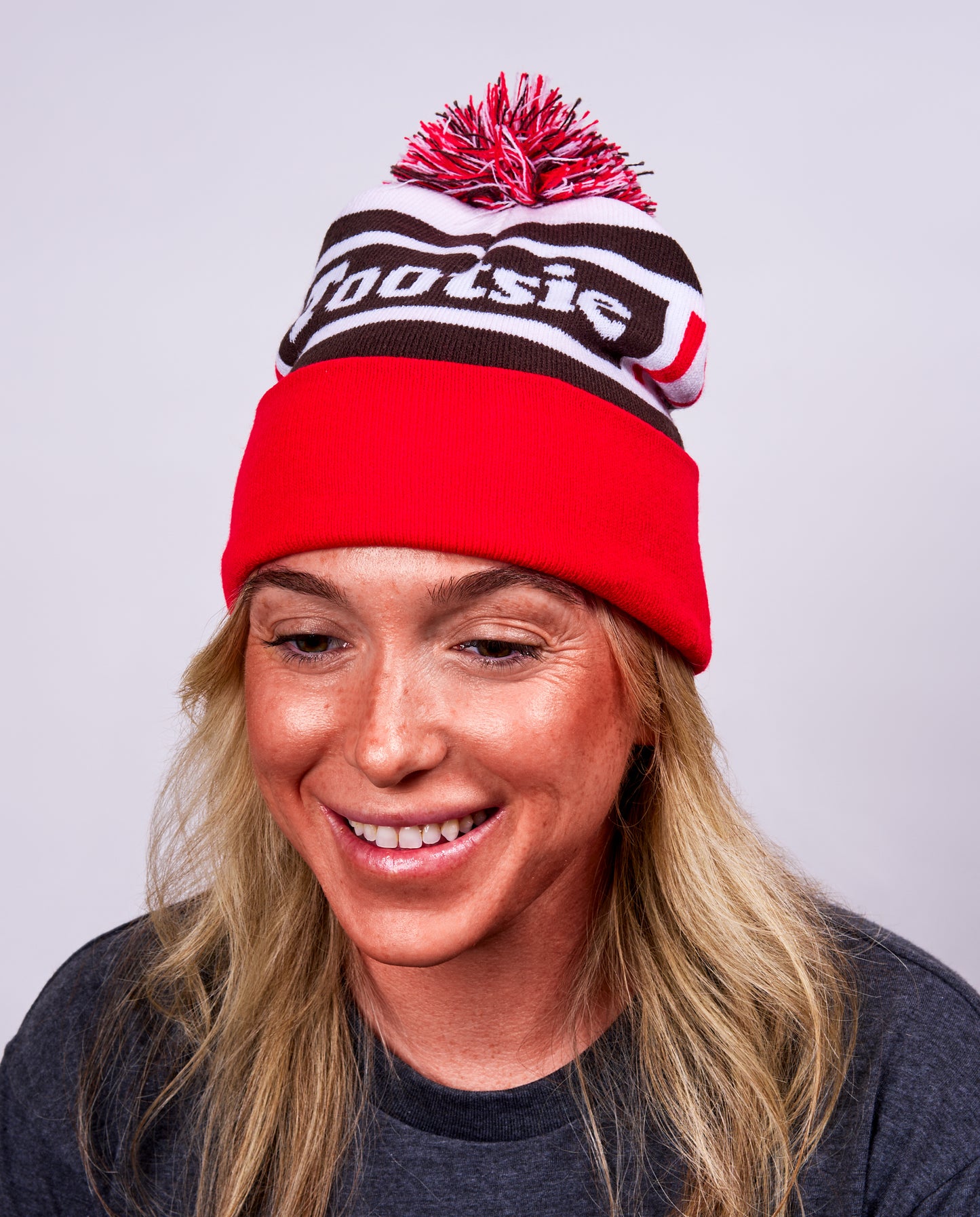 Tootsie Roll® Knit Pom-Pom Beanie