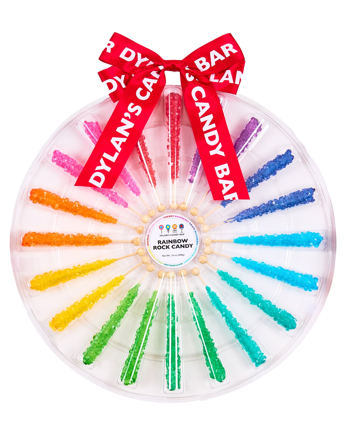 XL Rainbow Rock Candy Color Wheel