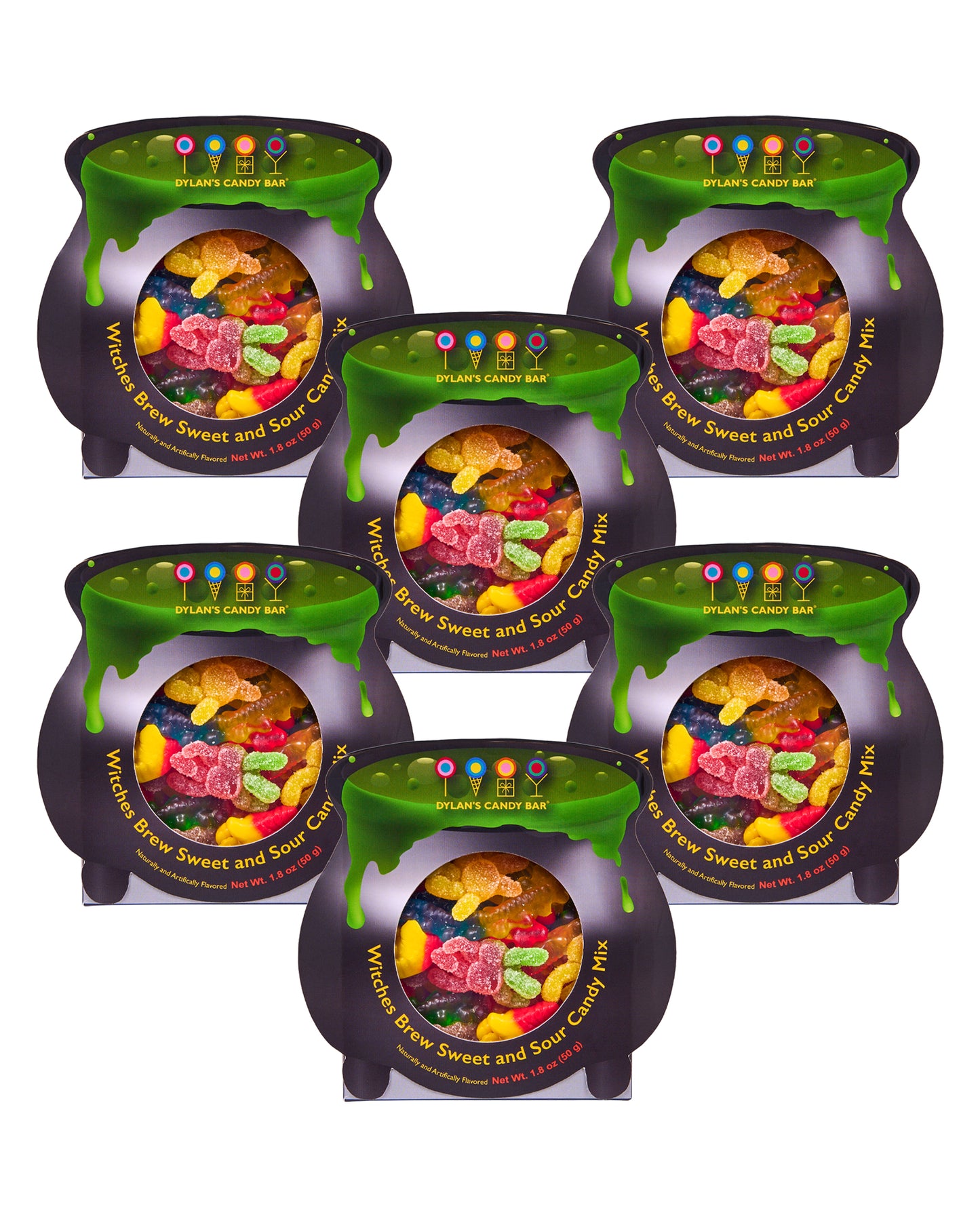 Witches Brew Sweet & Sour Candy Mix Bundle of 6